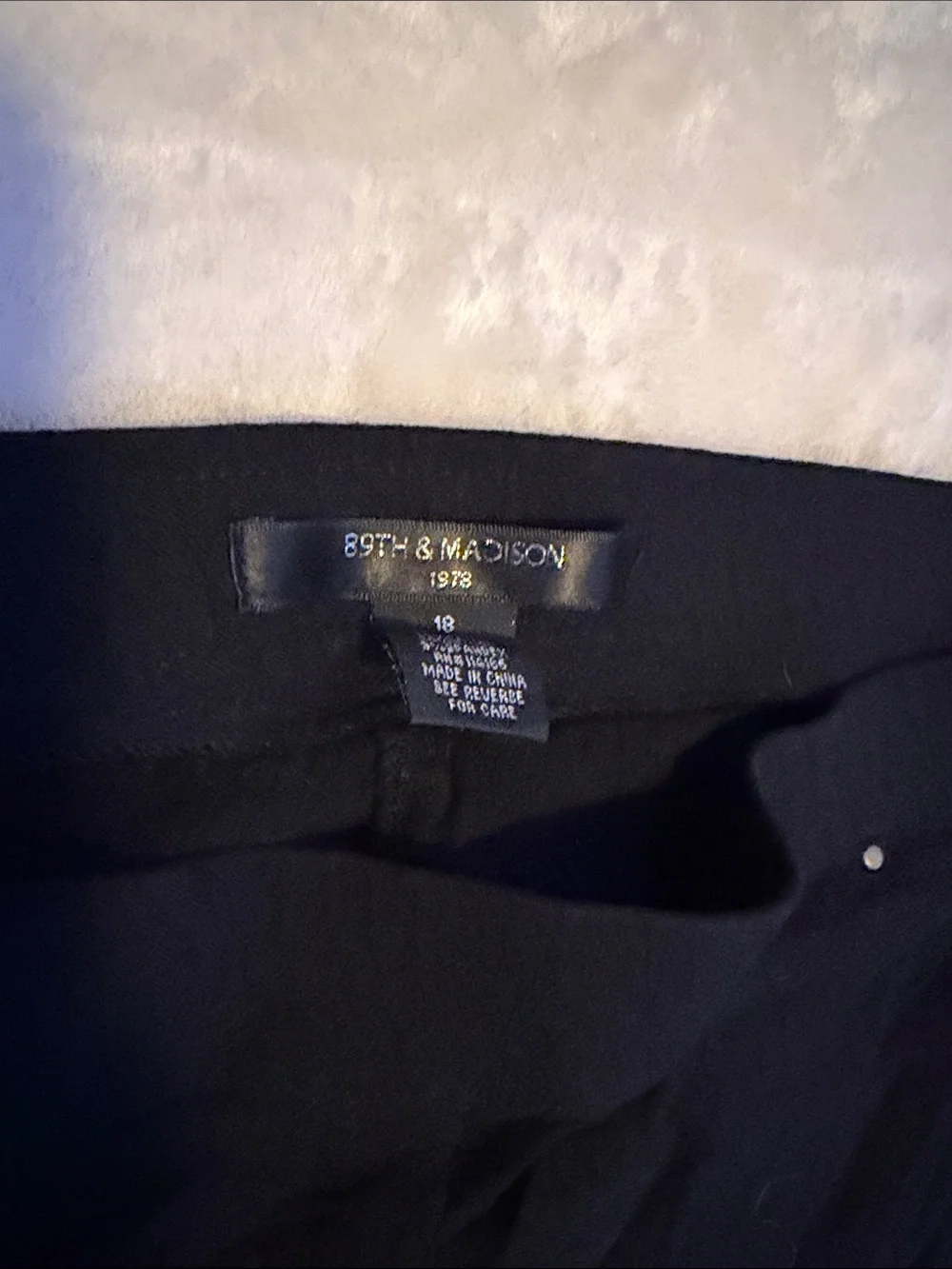 89th & Madison tailored straight